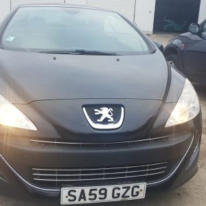 Peugeot 308 CC din 2009, motor 1.6 16V, tip 5FS